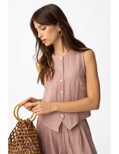 TOP-CHALECO-CROPPED-BOTONES-FRONTALES-AUGUSTA-TIFFOSI