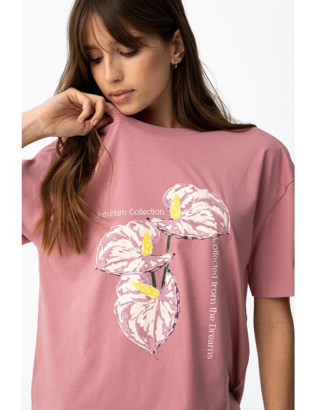 CAMISETA-ESTAMPADO-FLORAL-CUELLO-REDONDO-RELAXED-SPOINK-TIFFOSI