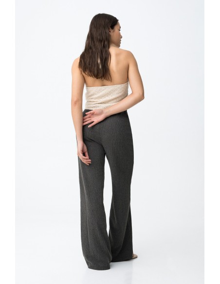 PANTALÓN-NEGRO-GRRIS-CINTURA-ELÁSTICA-CORTE-ANCHO-AUSTIN-TIFFOSI