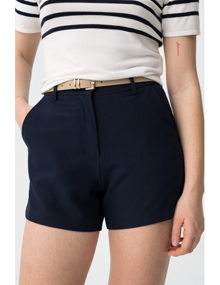 PANTALONES-CORTOS-VESTIR-CINTURÓN-BOLSILLOS-LATERALES-FABBY-TIFFOSI