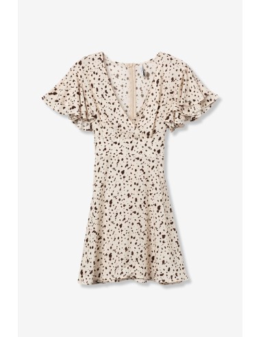 VESTIDO-ESTAMPADO-CORTO-MANGA-CORTA-VOLANTES-CUELLO-PICO-CLARICE-TIFFOSI
