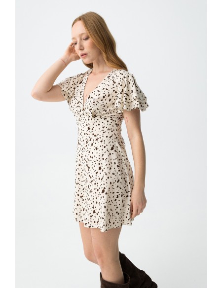 VESTIDO-ESTAMPADO-CORTO-MANGA-CORTA-VOLANTES-CUELLO-PICO-CLARICE-TIFFOSI