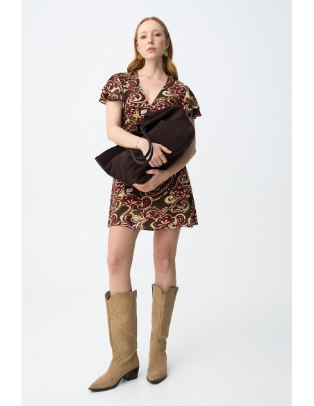 VESTIDO-ESTAMPADO-CORTO-MANGA-CORTA-VOLANTES-CUELLO-PICO-CLARICE-TIFFOSI