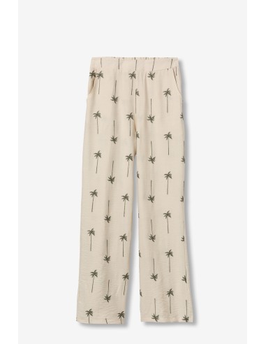 PANTALONES-BEIGE-ESTAMPADO-PALMERAS-ANCHOS-CINTURA-ELÁSTICA-PALMEIRA-TIFFOSI