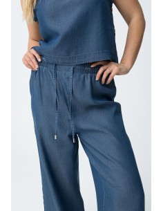 PANTALONES--CORTE-CULOTTE-ANCHOS--CINTURA-ELÁSTICA-CORDÓN-AJUSTABLE-FRANCESCA-TIFFOSI 2