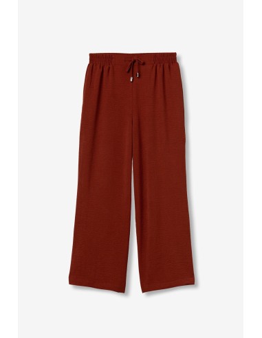 PANTALONES--CORTE-CULOTTE-ANCHOS--CINTURA-ELÁSTICA-CORDÓN-AJUSTABLE-FRANCESCA-TIFFOSI