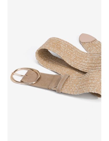 CINTURÓN COMBINADO BEIGE CARLOTA TIFFOSI