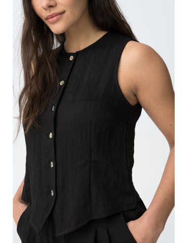TOP-CHALECO-CROPPED-BOTONES-FRONTALES-AUGUSTA-TIFFOSI