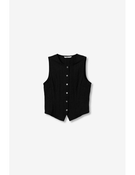 TOP-CHALECO-CROPPED-BOTONES-FRONTALES-AUGUSTA-TIFFOSI