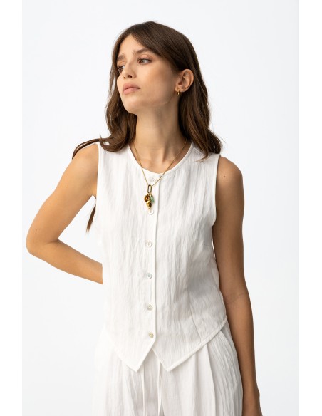 TOP-CHALECO-CROPPED-BOTONES-FRONTALES-AUGUSTA-TIFFOSI