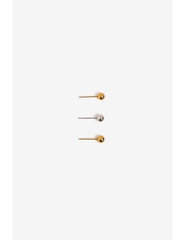 TRES-PENDIENTES-BOLA-DORADO-PLATA-ELLA-TIFFOSI