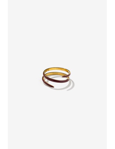 ANILLO-DOBLE-DORADO-INTERIOR-DORADO-EXTERIOR-ROJO-OSCURO-OLIVA-TIFFOSI