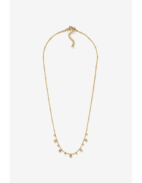 COLLAR-DORADO-BOLITAS-CADENA-COLGANTES-CRISTAL-VERA-TIFFOSI