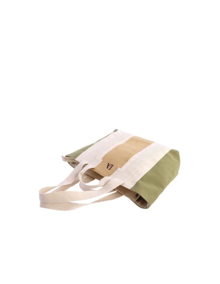 BOLSO-PLATA-LONA-RAYAS-MULTICOLOT-ASAS-MANO-ASAS-HOMBRO-CÍES-DON-ALGODÓN