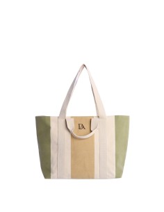 BOLSO-PLATA-LONA-RAYAS-MULTICOLOT-ASAS-MANO-ASAS-HOMBRO-CÍES-DON-ALGODÓN 2