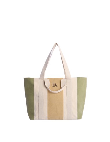 BOLSO-PLATA-LONA-RAYAS-MULTICOLOT-ASAS-MANO-ASAS-HOMBRO-CÍES-DON-ALGODÓN