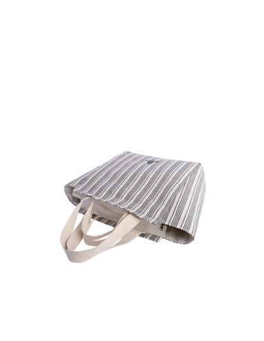 BOLSO-PLAYA-RAYAS-AZUL-BEIGE-BLANCO-DOS-ASAS-MANO-DOS-HOMBRO-MADEIRA-DON-ALGODÓN