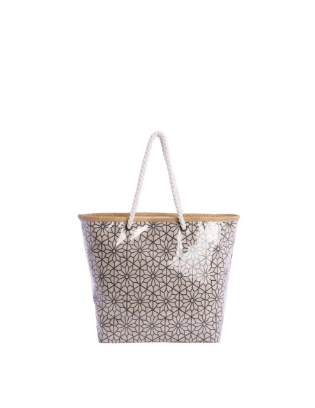 BOLSO-PLAYA-FLORES-LONA-PVC-ASAS-HOMBRO-CONIL-DON-ALGODÓN