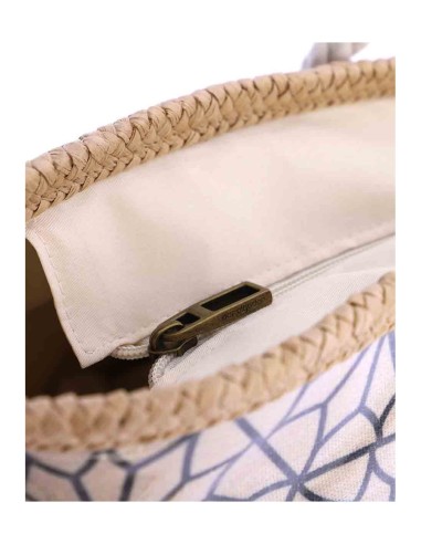 BOLSO-PLAYA-FLORES-LONA-PVC-ASAS-HOMBRO-CONIL-DON-ALGODÓN