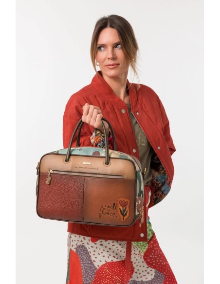BOLSO CUADRADO ASA CORTA TULIP ANEKKE