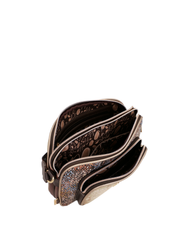 BANDOLERA-DOBLE-BOLSILLO-FRONTAL-COMPARTIMENTO-TRASERO-BLOSSOM-ANEKKE