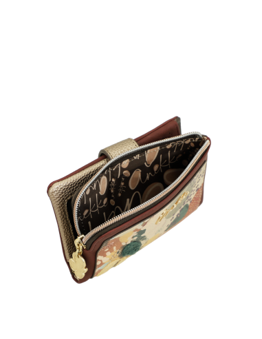 BILLETERO-MEDIANO-FLEXIBLE-RFID-MULTI-COMPARTIMENTOS-ESTAMPADO-BLOSSOM-ANEKKE
