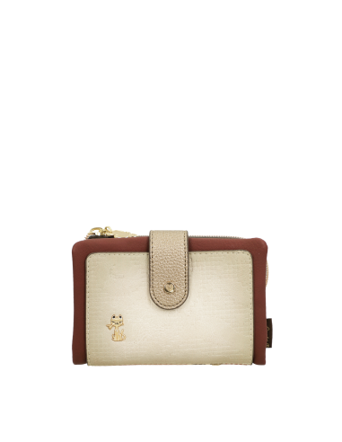 BILLETERO-MEDIANO-FLEXIBLE-RFID-MULTI-COMPARTIMENTOS-ESTAMPADO-BLOSSOM-ANEKKE