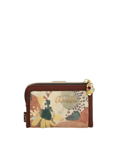 BILLETERO-MEDIANO-FLEXIBLE-RFID-MULTI-COMPARTIMENTOS-ESTAMPADO-BLOSSOM-ANEKKE