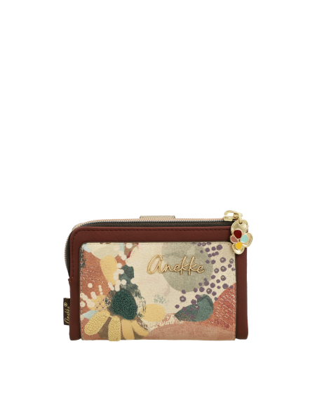 BILLETERO-MEDIANO-FLEXIBLE-RFID-MULTI-COMPARTIMENTOS-ESTAMPADO-BLOSSOM-ANEKKE