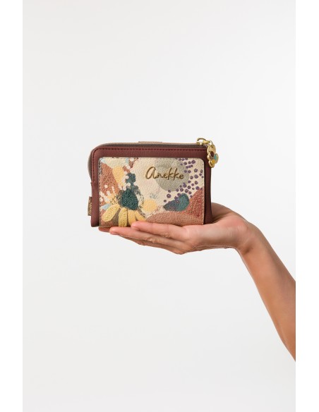 BILLETERO-MEDIANO-FLEXIBLE-RFID-MULTI-COMPARTIMENTOS-ESTAMPADO-BLOSSOM-ANEKKE