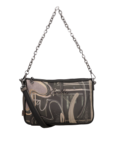 BOLSO-MEDIANO-CIERRE-CREMALLERA-COMPARTIMENTO-TRASERO-ASA-CADENA-ASA-BANDOLERA-REGULABLE-MELODY-ANEKKE 2