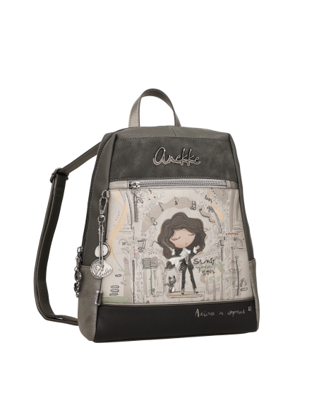 MOCHILA PASEO.COMPARTIMENTO-FRONTAL-TRASERO-ASA-MANO-ORCHESTRA-ANEKKE