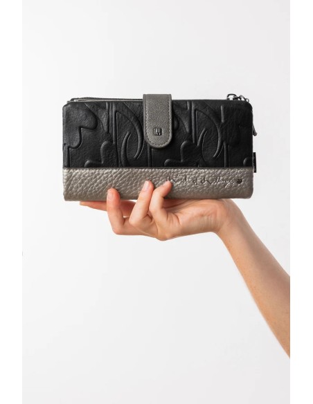 BILLETERO-GRANDE-FLEXIBLE-RFID-TARJETERO-EXTRAÍBLE-MELODY-ANEKKE