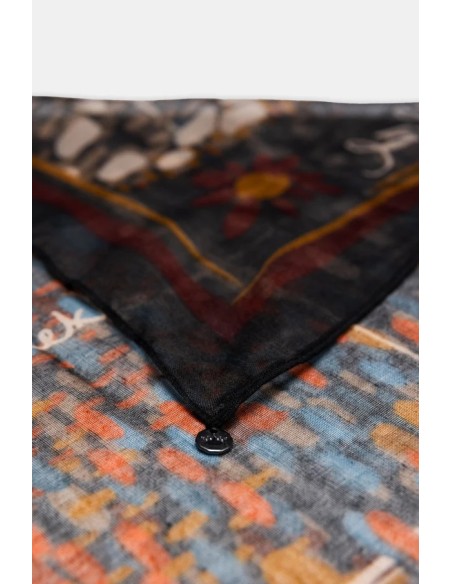 PAÑUELO-ESTAMPADO-BLOSSON-TONOS-TIERRA-ANEKKE