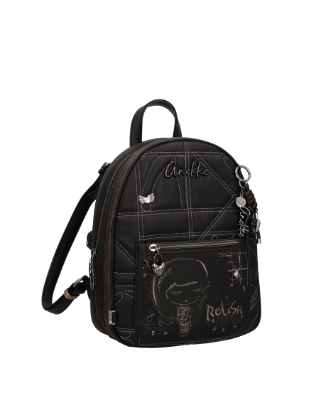 MOCHILA-MEDIANA-PASEO-COMPARTIMENTO-FRONTAL-TRASERO-CIERRE-CREMALLERA-IRON-ANEKKE