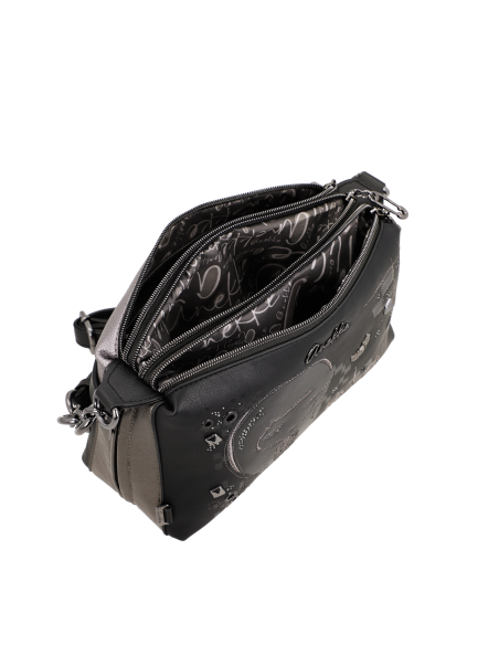 BANDOLERA-MEDIANA-TRIPLE-COMPARTIMENTOS-COMPARTIMENTO-TRASERO-ASA-BANDOLERA-CONBINADA-IRON-ANEKKE
