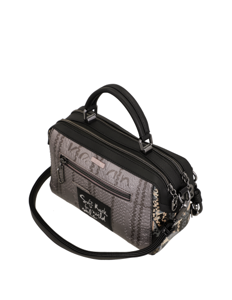 BOLSO-TIPO-DOCTOR-ASA-MANO-ASA-BANDOLERA-COMPARTIMENTO-TRASERO-IRON-ANEKKE