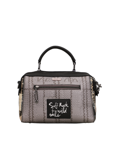 BOLSO-TIPO-DOCTOR-ASA-MANO-ASA-BANDOLERA-COMPARTIMENTO-TRASERO-IRON-ANEKKE