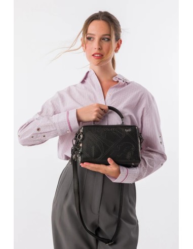 BOLSO-TIPO-DOCTOR-ASA-MANO-ASA-BANDOLERA-COMPARTIMENTO-TRASERO-IRON-ANEKKE