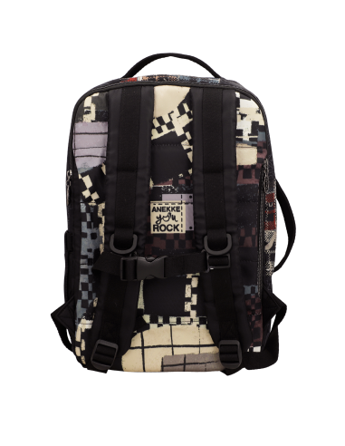 MOCHILA VIAJE ESTAMPADA IRON ANEKKE