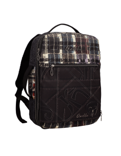 MOCHILA-VIAJE-ESTAMPADO--COMPARTIMENTOS-ASAS-MANO-ACOLCHADAS-IRON-ANEKKE