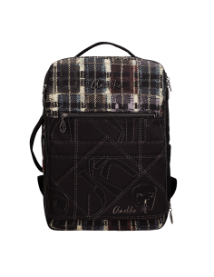 MOCHILA-VIAJE-ESTAMPADO--COMPARTIMENTOS-ASAS-MANO-ACOLCHADAS-IRON-ANEKKE 2
