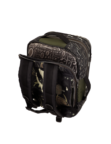 MOCHILA-VIAJE-ESTAMPADO--COMPARTIMENTOS-ASAS-MANO-ACOLCHADAS-ORCHESTRA-ANEKKE