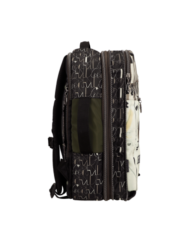 MOCHILA-VIAJE-ESTAMPADO--COMPARTIMENTOS-ASAS-MANO-ACOLCHADAS-ORCHESTRA-ANEKKE