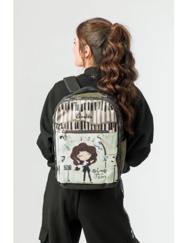 MOCHILA-VIAJE-ESTAMPADO--COMPARTIMENTOS-ASAS-MANO-ACOLCHADAS-ORCHESTRA-ANEKKE