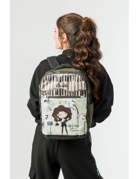 MOCHILA-VIAJE-ESTAMPADO--COMPARTIMENTOS-ASAS-MANO-ACOLCHADAS-ORCHESTRA-ANEKKE