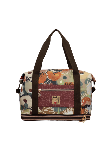 BOLSO-VIAJE-GRANDE-EXTENSIBLE-ASAS-HOMBRO-ESTAMPADO TULIP-ANEKKE-ANEKKE