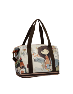 BOLSO-VIAJE-GRANDE-EXTENSIBLE-ASAS-HOMBRO-ESTAMPADO TULIP-ANEKKE-ANEKKE 2
