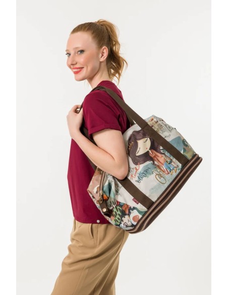 BOLSO-VIAJE-GRANDE-EXTENSIBLE-ASAS-HOMBRO-ESTAMPADO TULIP-ANEKKE-ANEKKE