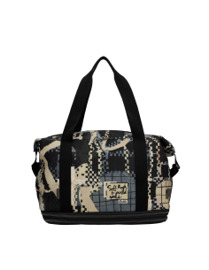 BOLSO-VIAJE-GRANDE-EXTENSIBLE-ASAS-HOMBRO-ESTAMPADO-IRON-ANEKKE 2